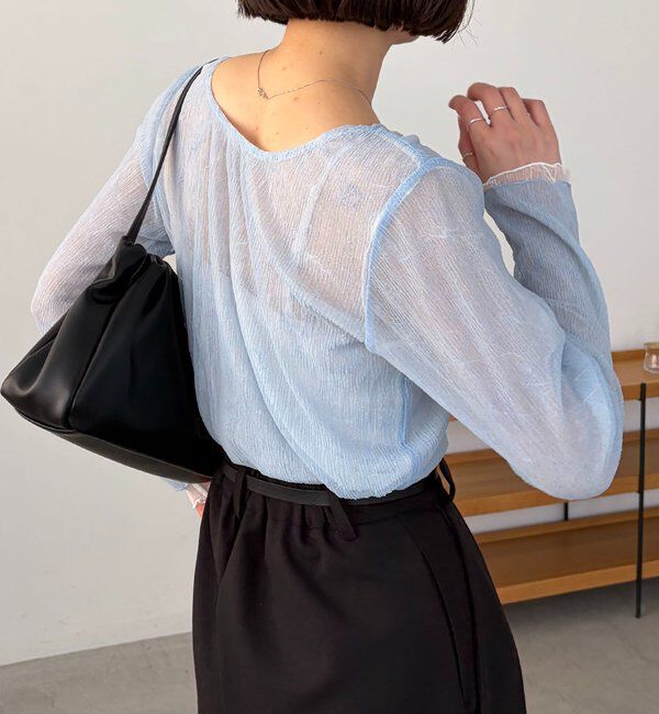  「【リバーシブル/前後2WAY】ワッシャーリバプルオーバー」|Tシャツ・カットソー|