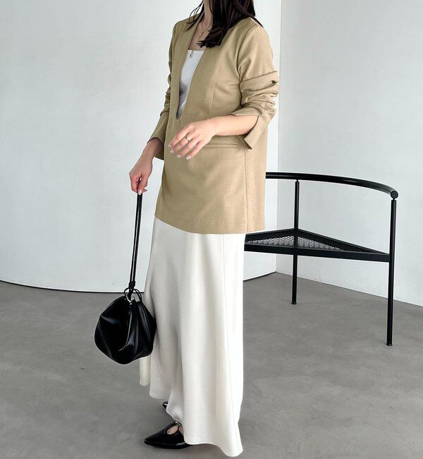  「【tani企画】深Vネックジャケットプルオーバー」|その他|