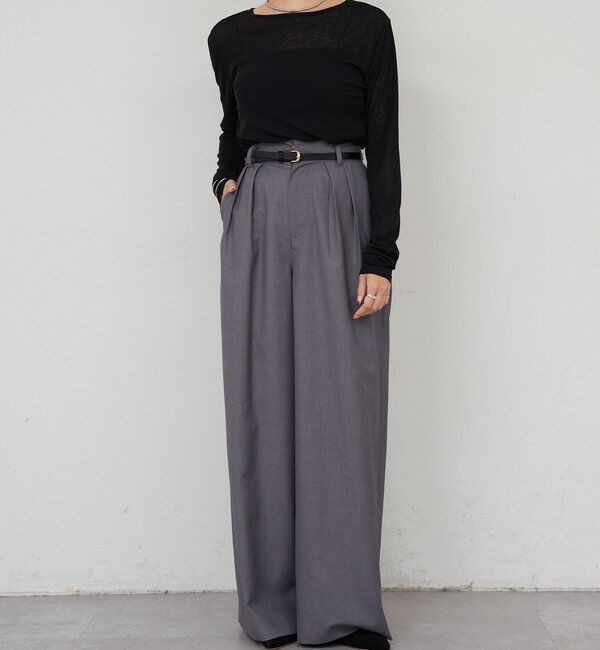  「シアーロングスリーブTee」|Tシャツ・カットソー|