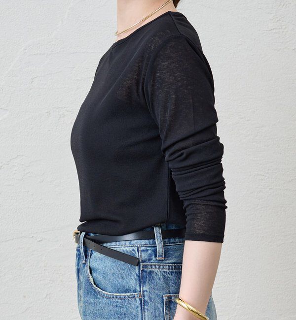  「シアーロングスリーブTee」|Tシャツ・カットソー|