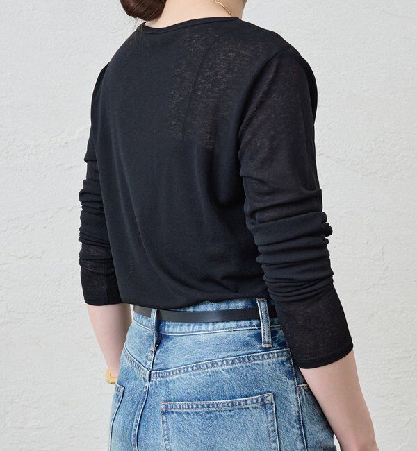  「シアーロングスリーブTee」|Tシャツ・カットソー|