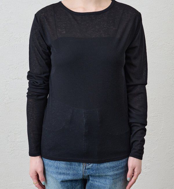  「シアーロングスリーブTee」|Tシャツ・カットソー|