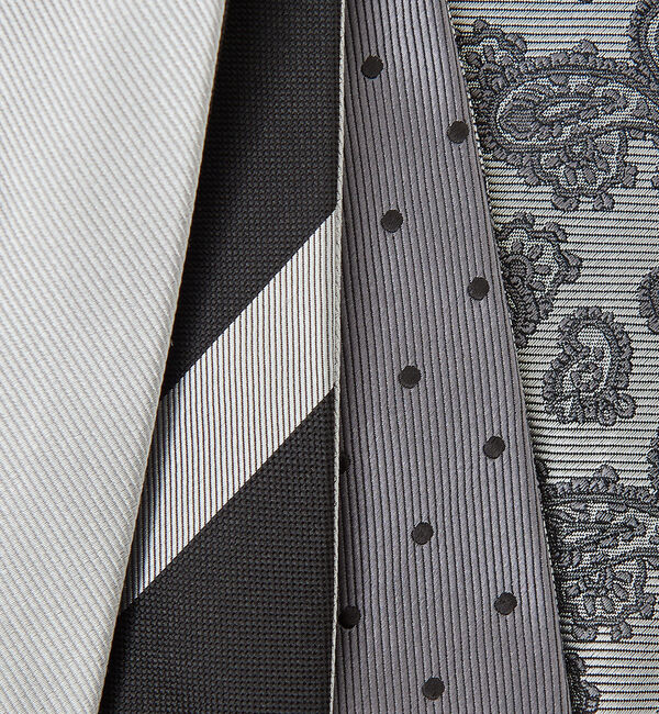 ABAHOUSE「4面 シルク ネクタイ」|ネクタイ・蝶ネクタイ|