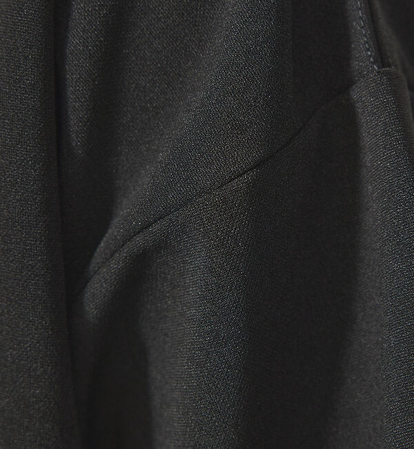 ABAHOUSE「【AH ABAHOUSE】カットジョーゼット ドロップショルダー モックネック」|Tシャツ・カットソー|