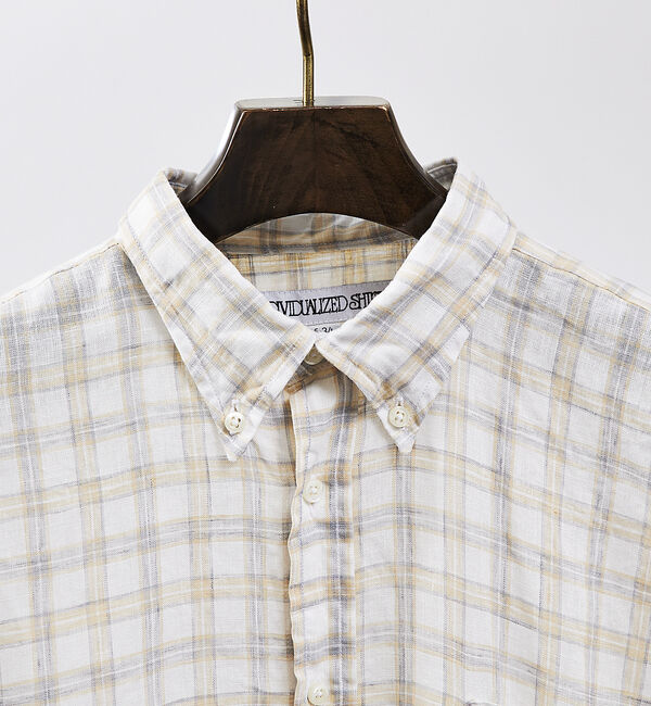 ABAHOUSE「【別注】Individualized shirts / ボタンダウン チェックシ」|シャツ・ブラウス|