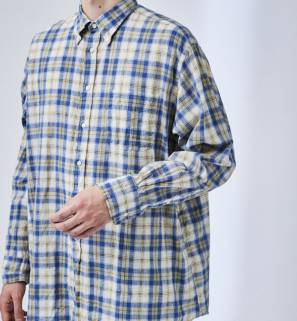 ABAHOUSE「【別注】Individualized shirts / ボタンダウン チェックシ」|シャツ・ブラウス|