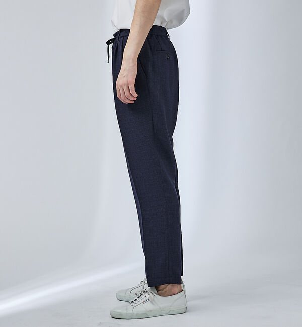 ABAHOUSE「【セットアップ対応】サマーツイード イージースラックス」|スラックス|