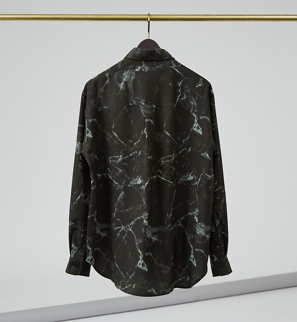 ABAHOUSE「【AH ABAHOUSE】アブストラクト柄 長袖シャツ」|シャツ・ブラウス|