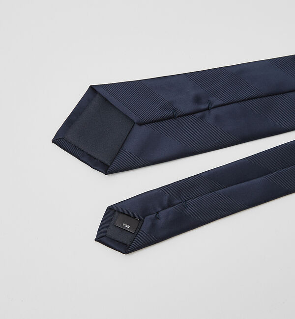 ABAHOUSE「【ウォッシャブル】シャドー レジメンタル ネクタイ」|ネクタイ・蝶ネクタイ|