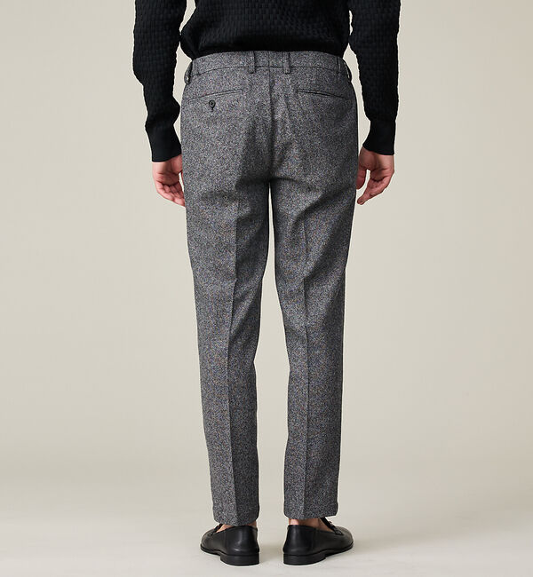 ABAHOUSE「【カシミヤブレンド】ウール ツイルスラックス / セットアップ対応」|スラックス|