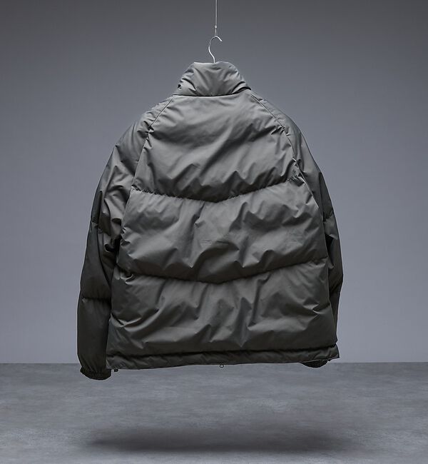 ABAHOUSE「【リバーシブル】シャーリング パデッドブルゾン / 中綿ジャケット / 撥水」|ダウン|