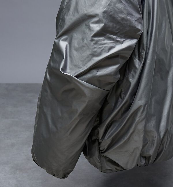 ABAHOUSE「【リバーシブル】シャーリング パデッドブルゾン / 中綿ジャケット / 撥水」|ダウン|