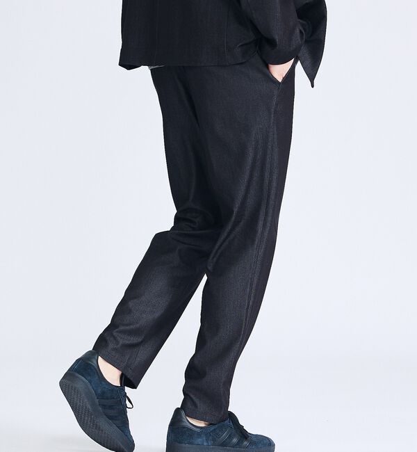 ABAHOUSE「【セットアップ対応】デニムライクツイル テーパード イージーパンツ」|その他|