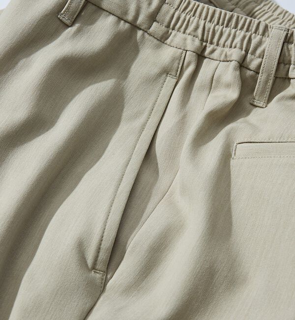 ABAHOUSE「【セットアップ対応】デニムライクツイル テーパード イージーパンツ」|その他|