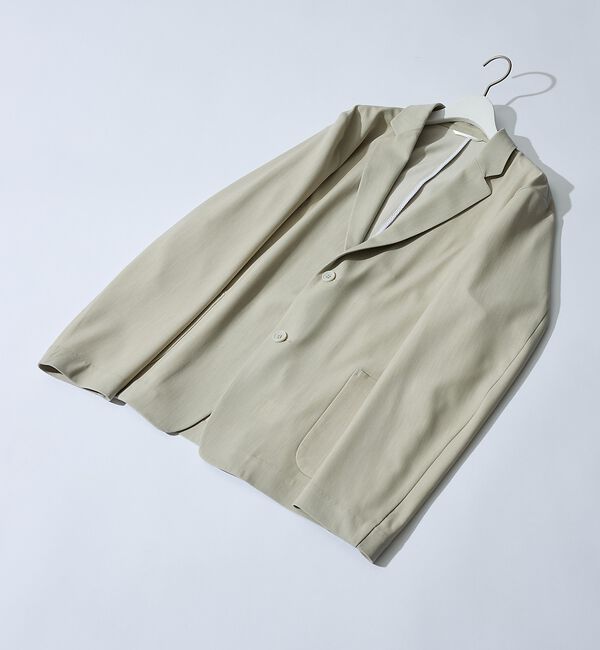 ABAHOUSE「【セットアップ対応】デニムライクツイル シングルジャケット」|テーラードジャケット|
