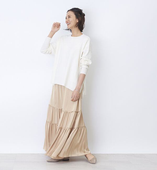 Rouge vif「切り替えギャザースカート」|スカート|