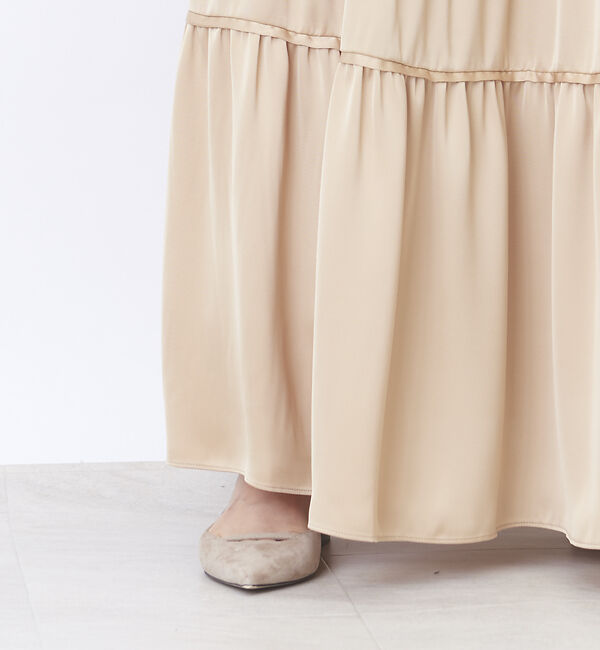 Rouge vif「切り替えギャザースカート」|スカート|