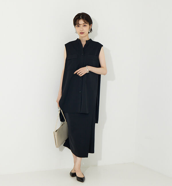 Rouge vif「【セットアップ対応】ラップスカート」|スカート|