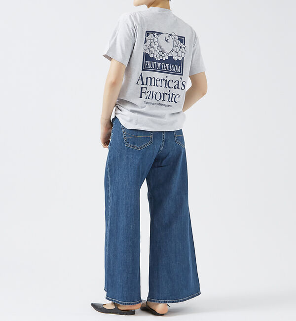 Rouge vif「【FRUIT OF THE LOOM】プリントTシャツ / ワンポイント刺繍 /」|Tシャツ・カットソー|