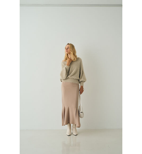 Rouge vif「【人気2025AW新色追加】【一部店舗限定】3wayルーズラメニット/オフショル」|ニット・セーター|