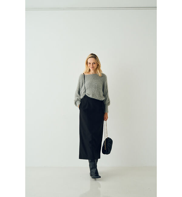 Rouge vif「【人気2025AW新色追加】【一部店舗限定】3wayルーズラメニット/オフショル」|ニット・セーター|