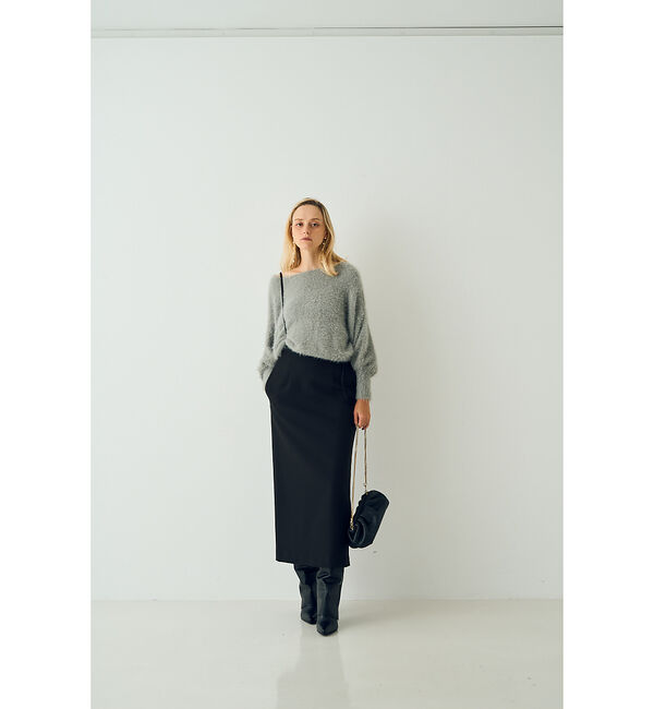 Rouge vif「【人気2025AW新色追加】【一部店舗限定】3wayルーズラメニット/オフショル」|ニット・セーター|