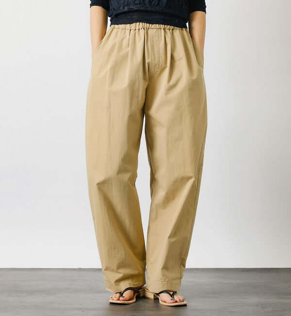 Rouge vif「【MICA&DEAL /マイカアンドディール】コットンイージーパンツ【WEB限定」|その他|ベージュ