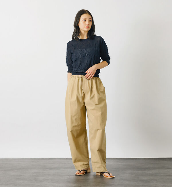 Rouge vif「【MICA&DEAL /マイカアンドディール】コットンイージーパンツ【WEB限定」|その他|