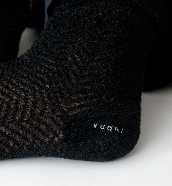 Rouge vif「【YUQRI/ユクリ】Fluffyherringbone/靴下/フェミニン/ロマ」|ソックス|