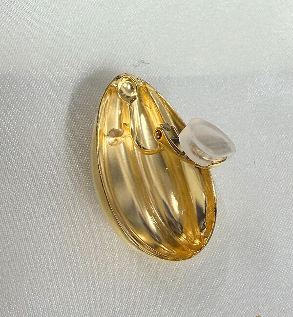 Rouge vif「【Caline Paris/カリーヌパリ】ゴールドイヤリング/両耳」|ピアス|