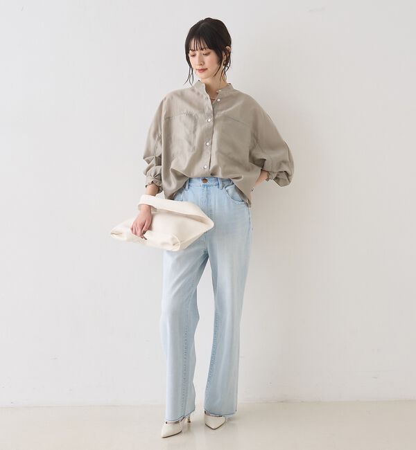 Rouge vif「【RED CARD/レッドカード】Manoa マノア イージーストレートデニム/」|デニム|