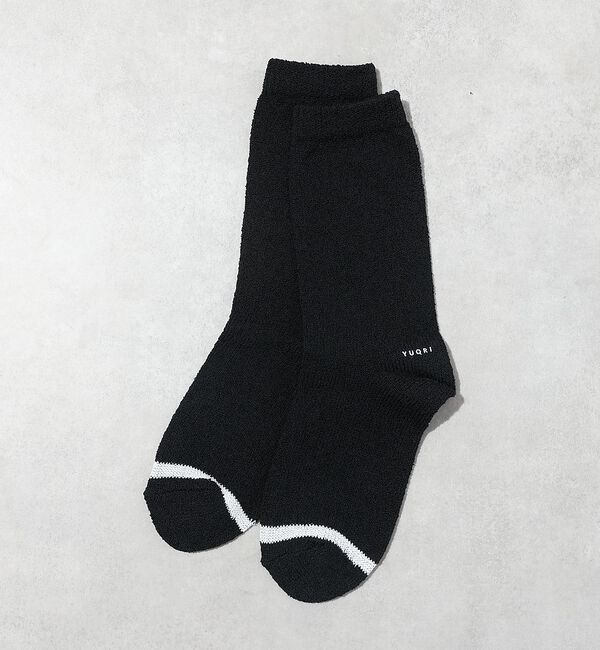 Rouge vif「【YUQRI/ユクリ】Siesta/靴下/フェミニン/ロマンティック/ギフト【W」|ソックス|ブラック