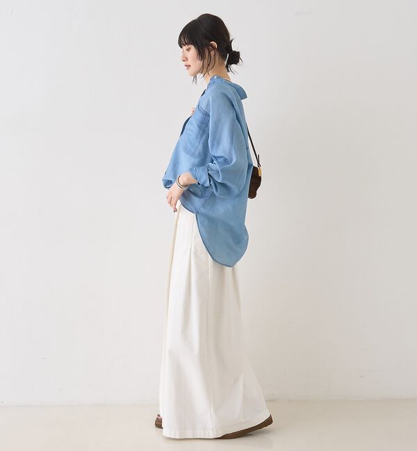 Rouge vif「タックグルカベルト マキシスカート」|スカート|