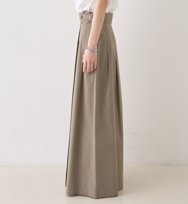 Rouge vif「タックグルカベルト マキシスカート」|スカート|