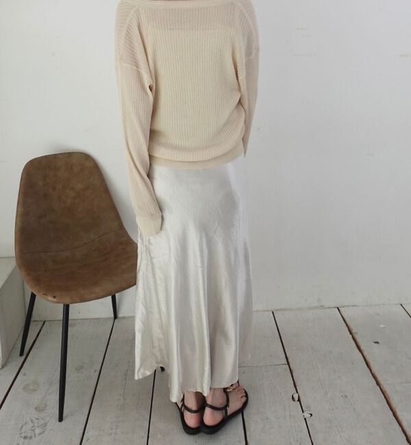 Rouge vif「【一部店舗限定】レースキャミ付きニットアンサンブル/カーディガン/レーストップス」|カーディガン|