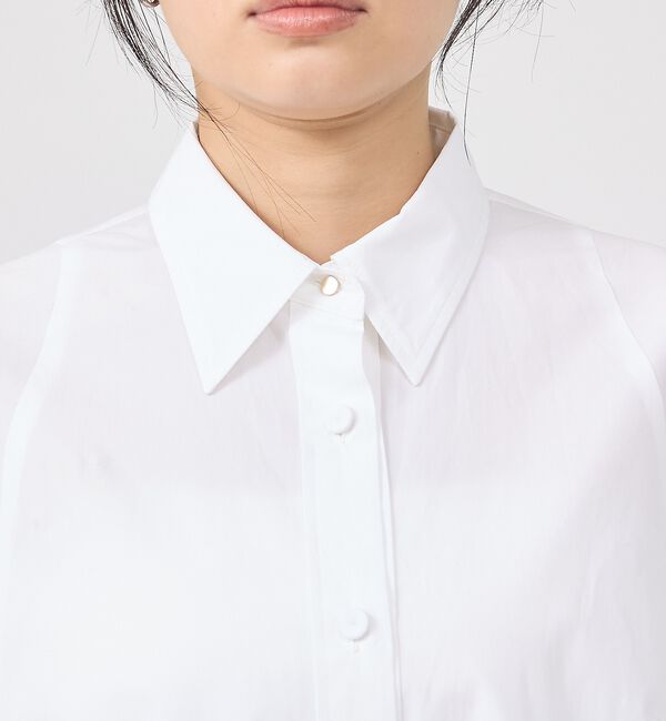 Rouge vif「ドルマンストレッチブロードビックシャツ」|シャツ・ブラウス|