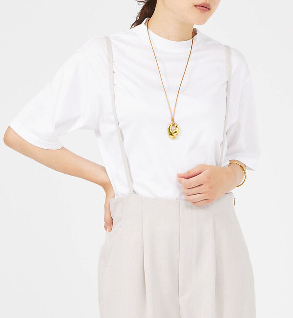 qualite「クールタックTシャツ」|Tシャツ・カットソー|ホワイト