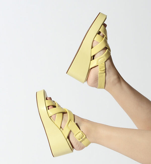 AU BANNISTER「ウェッジソールクロスサンダル」|サンダル|