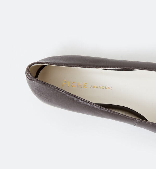 AU BANNISTER「メタルモチーフフラットパンプス」|パンプス|