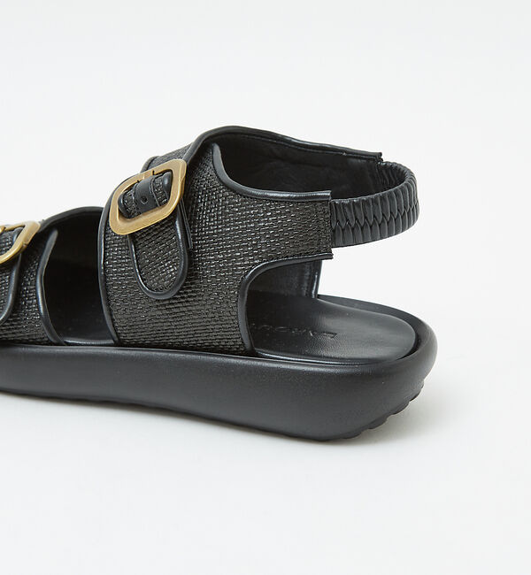 AU BANNISTER「【LAROUTE/軽量】ダブルベルトスポーツサンダル」|サンダル|