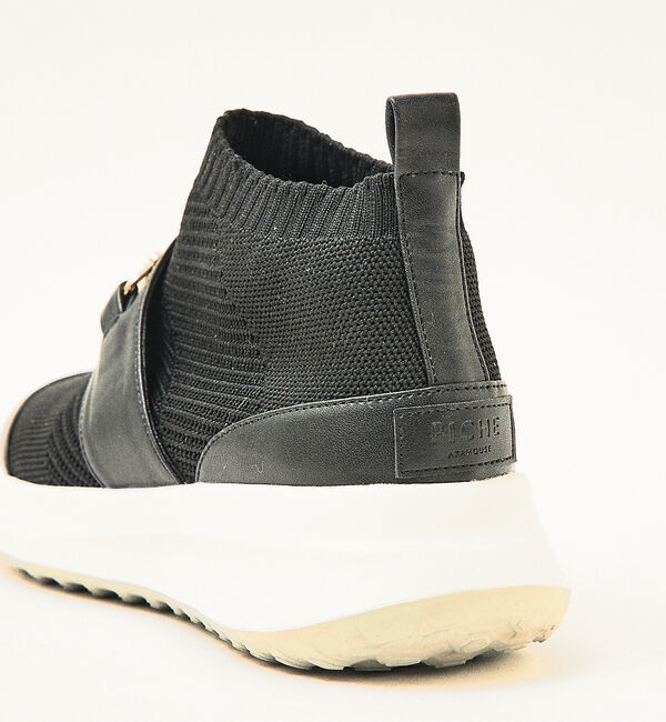 AU BANNISTER「【最高スニーカー】ビット付きストレッチシューズ」|スニーカー|