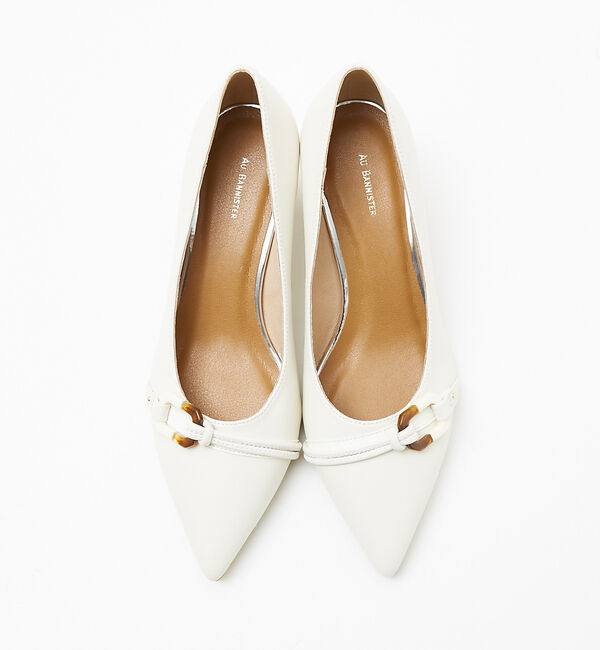 AU BANNISTER「【晴雨兼用】モチーフメタルラインパンプス」|レインシューズ|