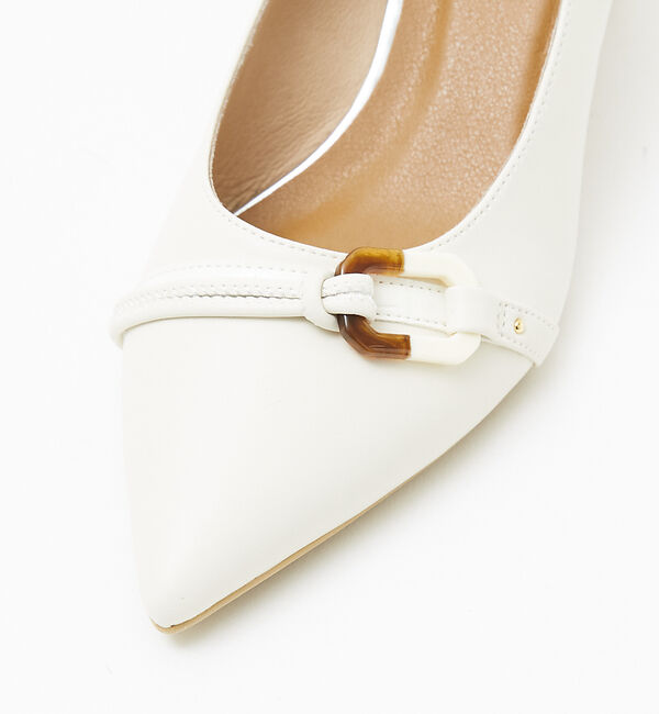 AU BANNISTER「【晴雨兼用】モチーフメタルラインパンプス」|レインシューズ|