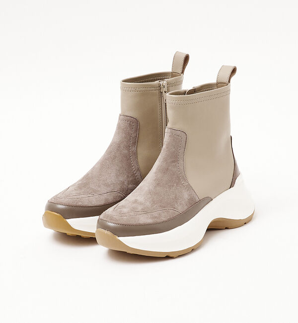 AU BANNISTER「【軽量】ストレッチブーツスニーカー」|スニーカー|