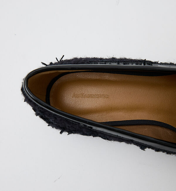 AU BANNISTER「ラグジュアリーツィードローファー」|ローファー|