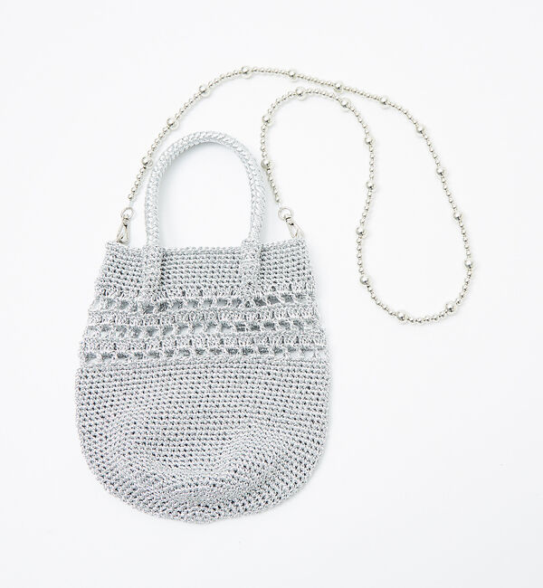 LOWELL things「●SOUER/マクラメビーズショルダー」|ショルダー・メッセンジャー|