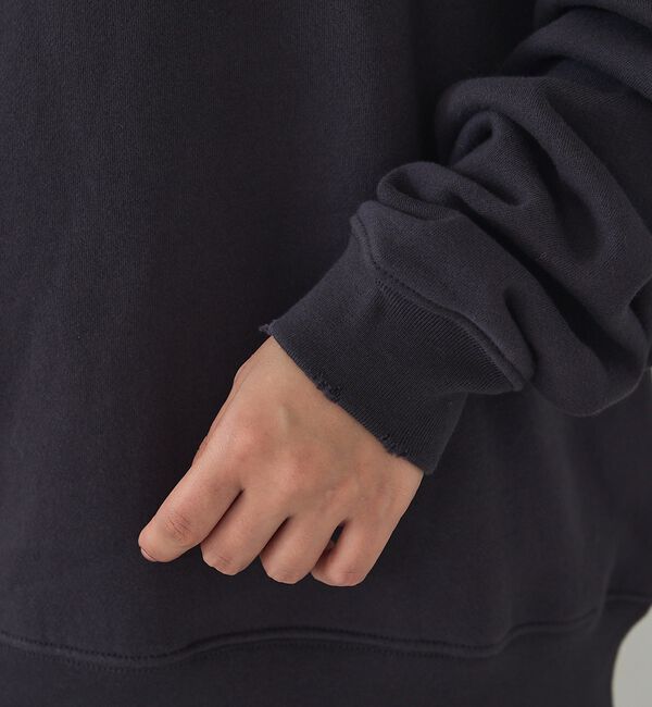 abahouse mavie「【ゆるっとこなれ感】ヴィンテージライクスウェット/冬服/長袖/刺繍/裏起毛」|スウェット・ジャージ|