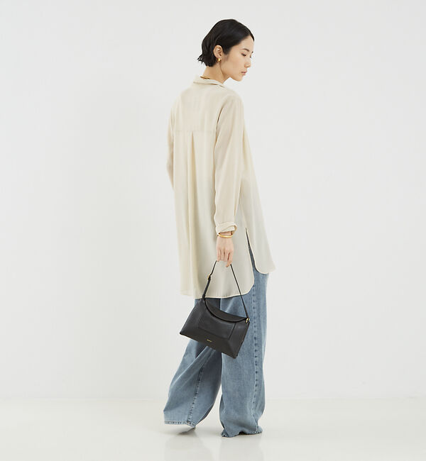 The Store by C' 「【COCUCA】シアーチュニックシャツ」|シャツ・ブラウス|