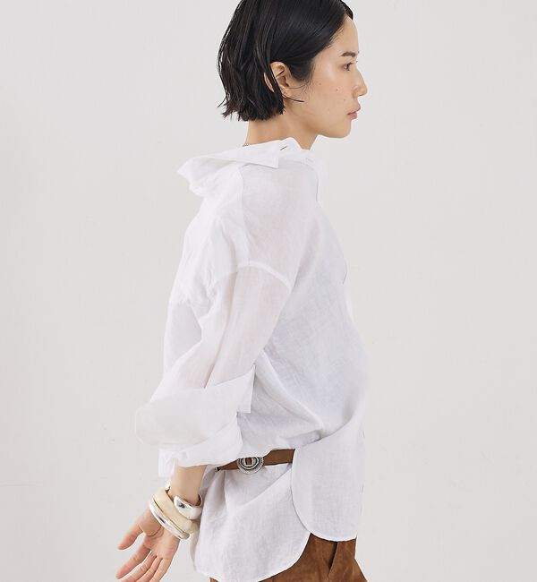 The Store by C' 「【COCUCA】リネンシャツ【予約】」|シャツ・ブラウス|