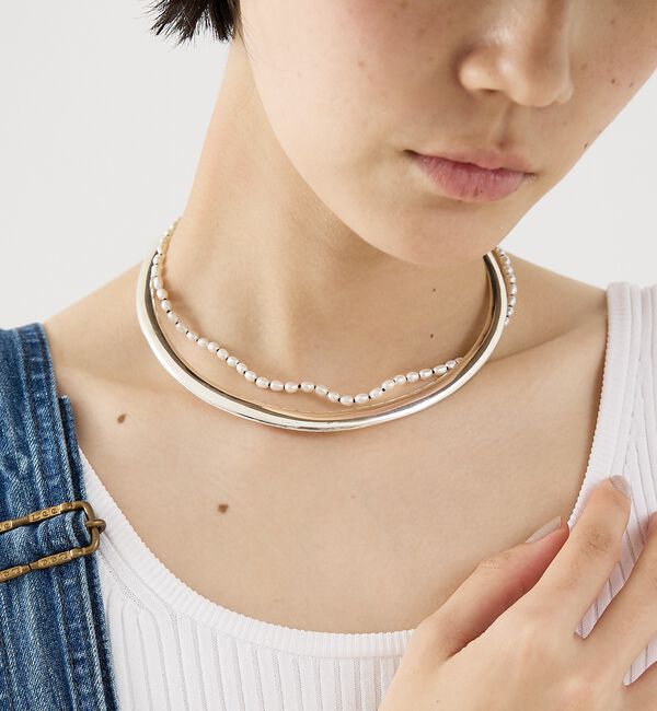 The Store by C' 「【Indian Jewelry】【別注】シルバーチョーカー」|ネックレス|